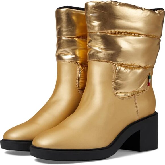 NEW FRANCO SARTO Snow Booties gold for women 367mn - Picture 2 of 10